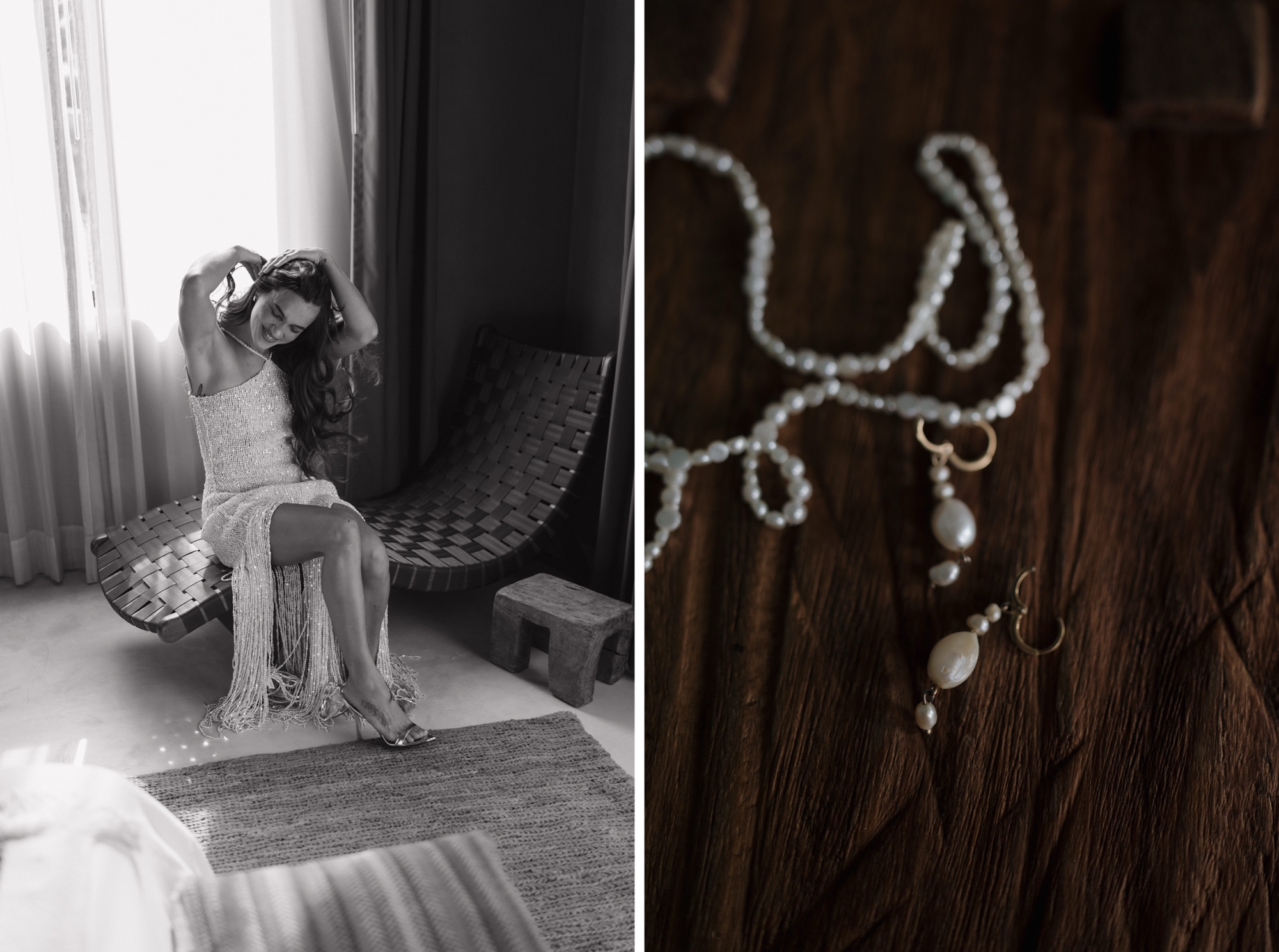 Mexico destination wedding photographer, S/A Photo and Film; getting ready detail photos