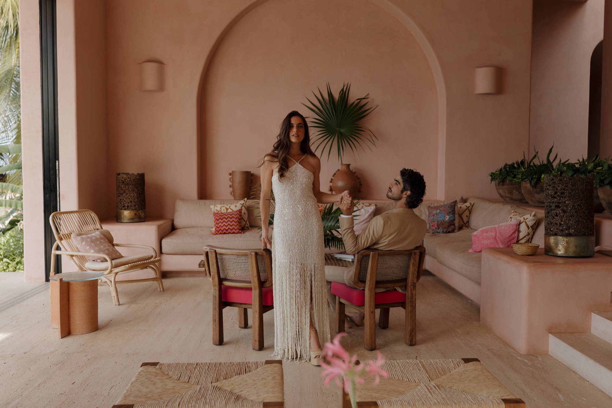 Casa Rosada Sayulita Mexico destination weddings and elopements; private home rental