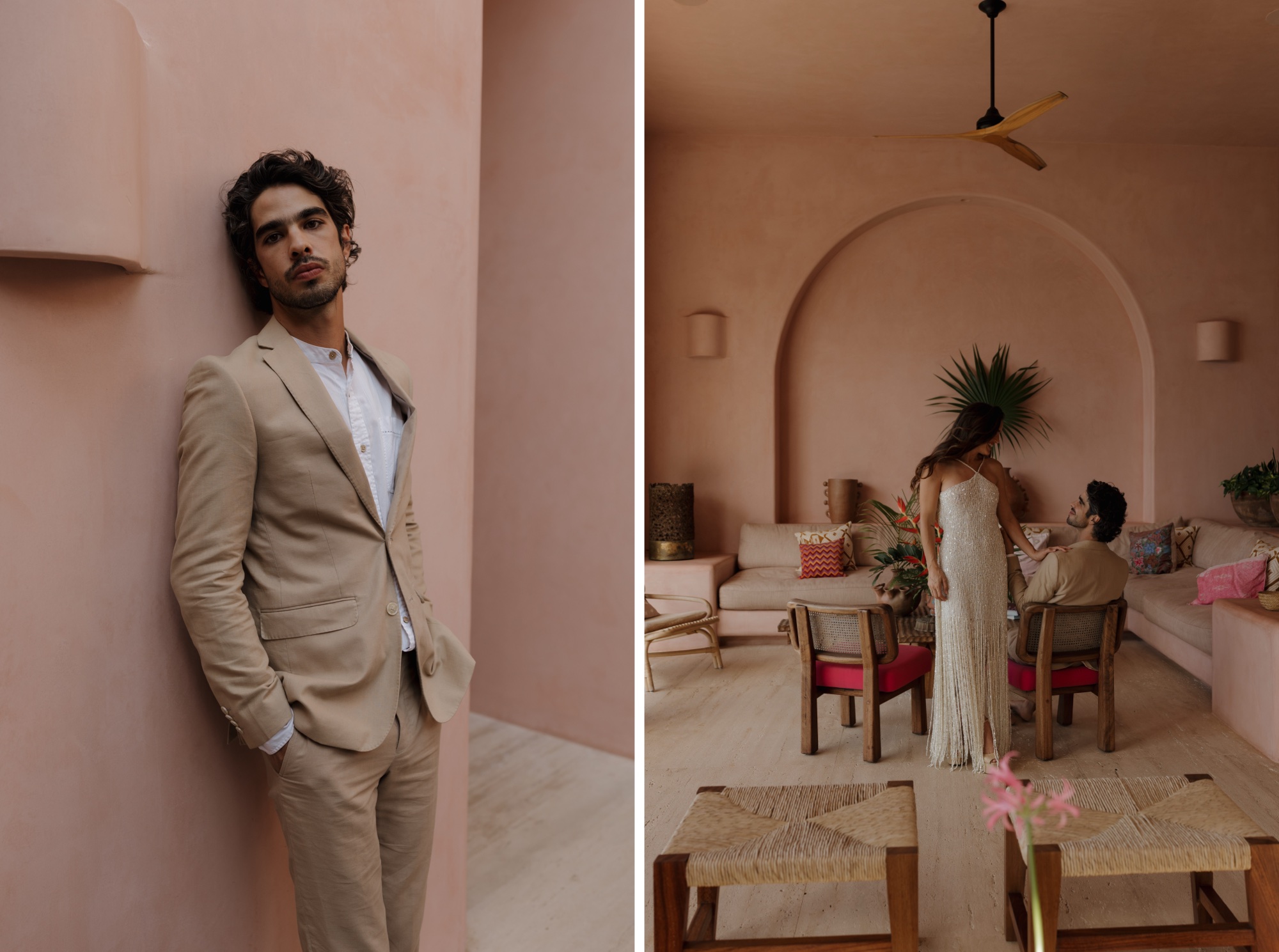 private beach mansion rentals in Mexico for weddings