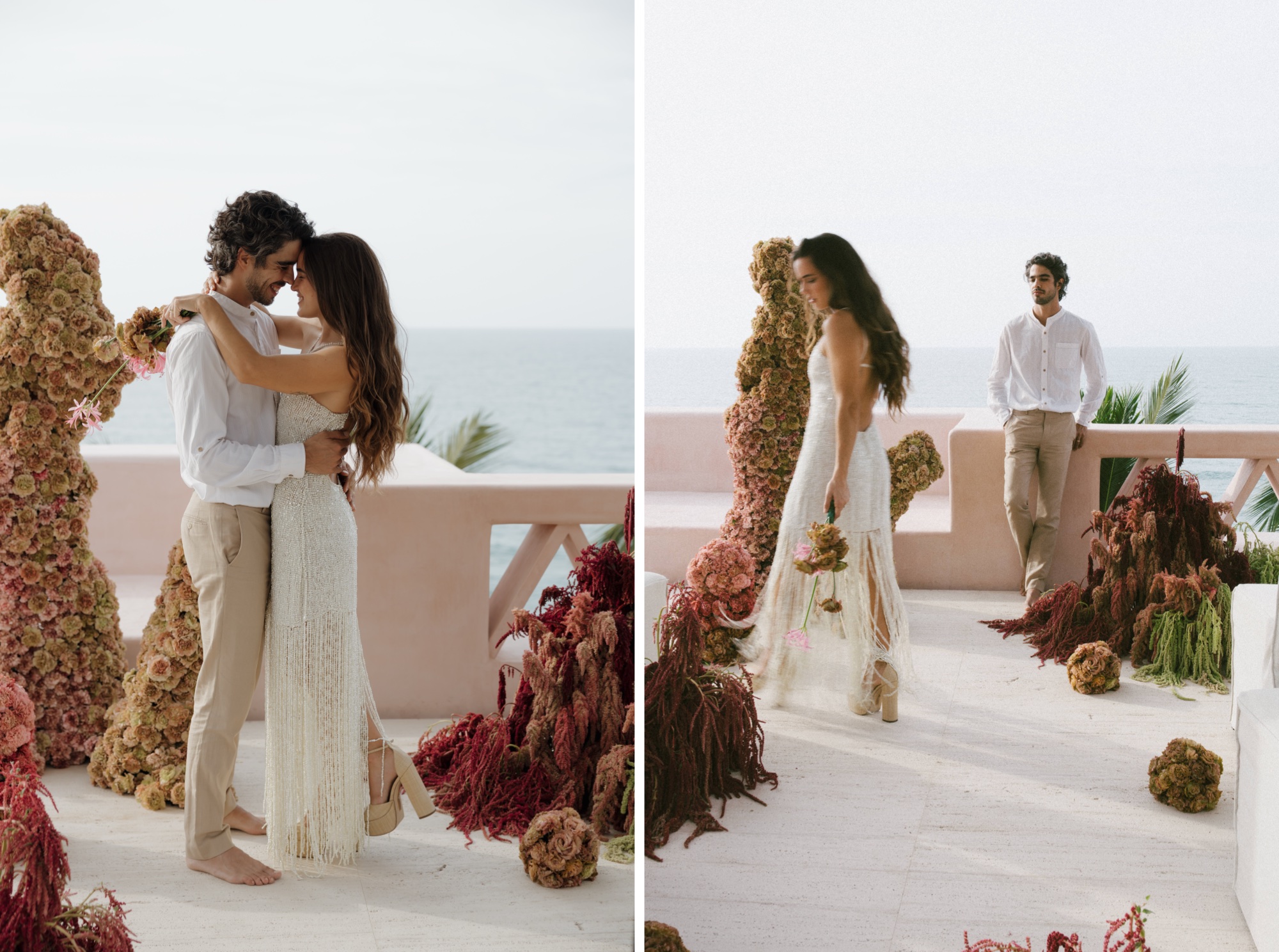 rooftop wedding ceremony