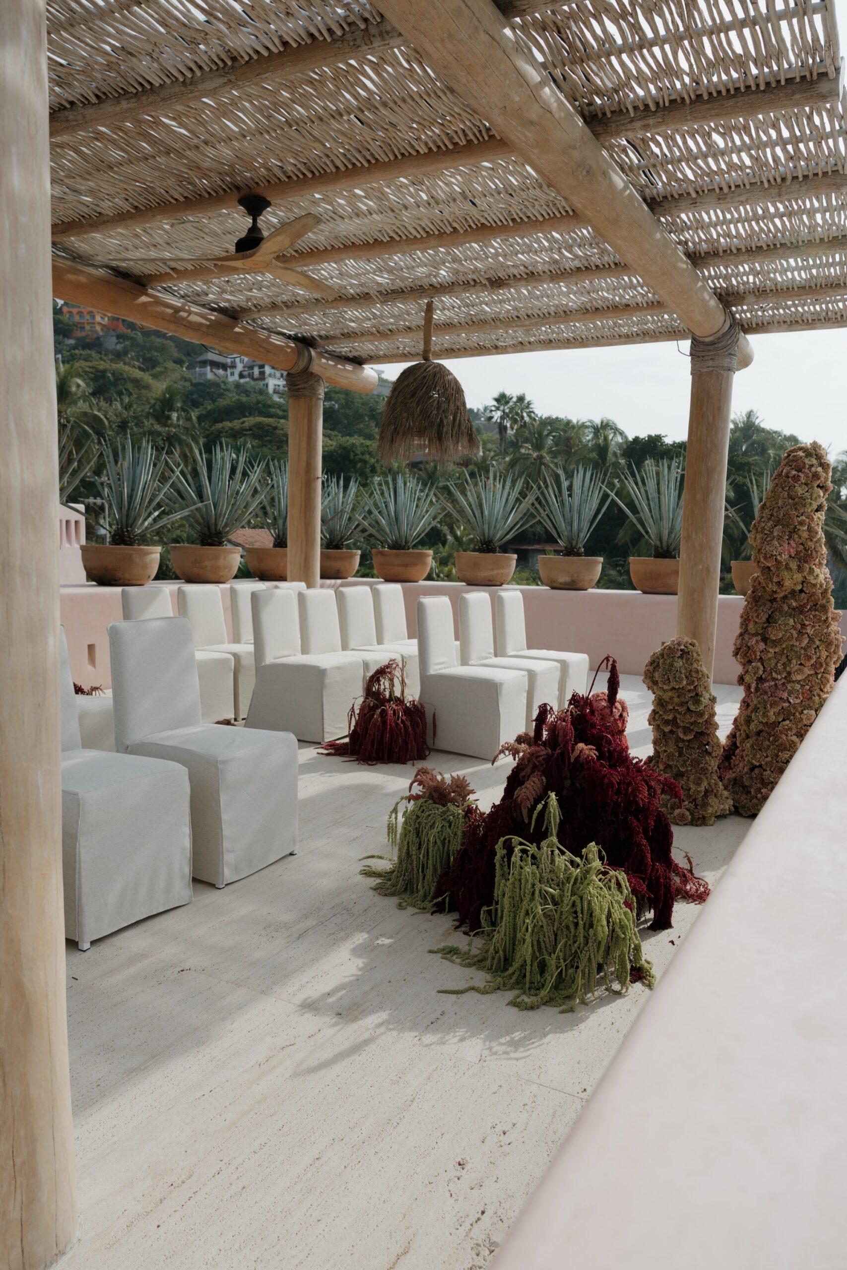 Casa Rosada Sayulita Wedding Venue; rooftop wedding venues