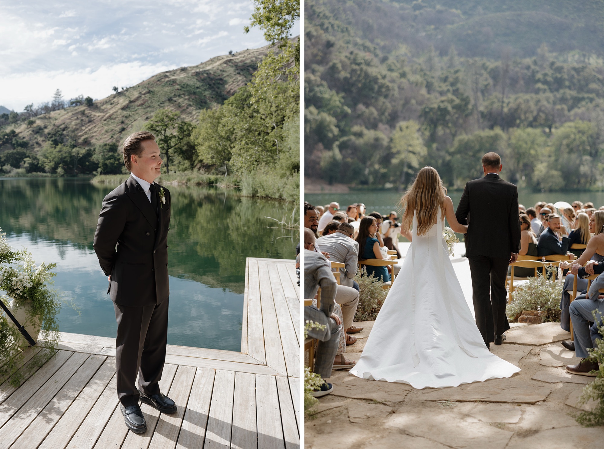 Zaca Lake wedding in Los Olivos California
