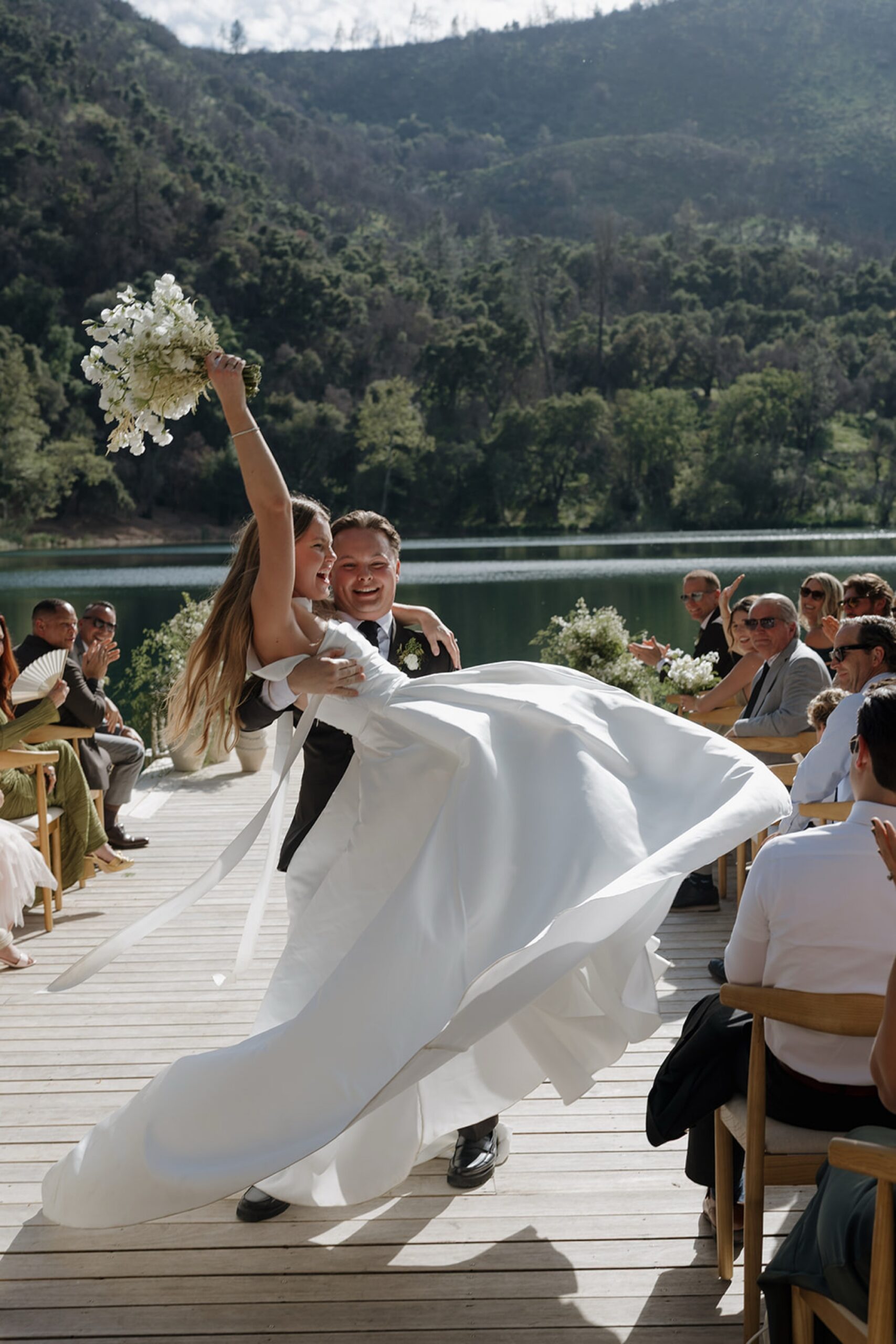 Zaca Lake wedding in Los Olivos California