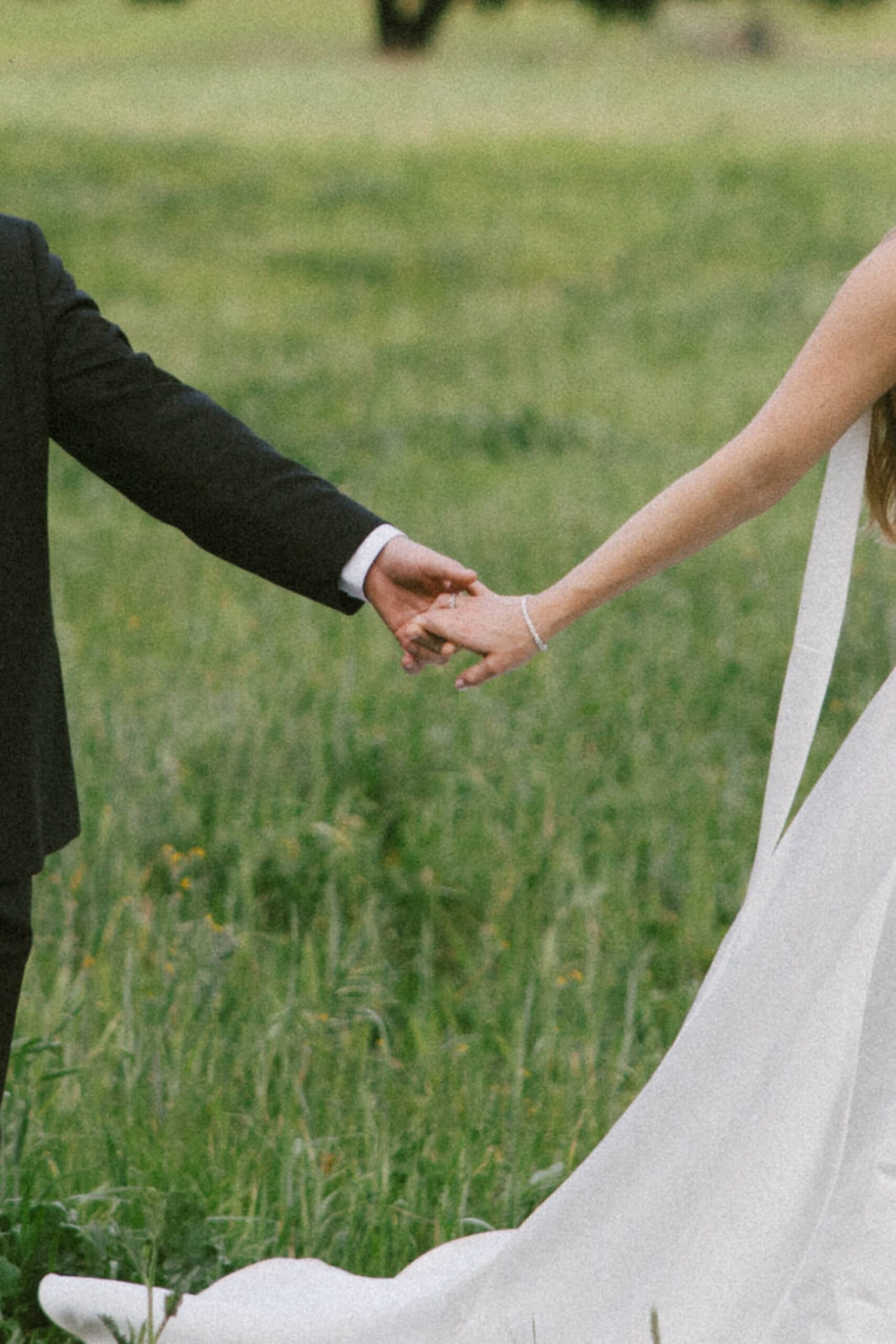 wedding portraits on film