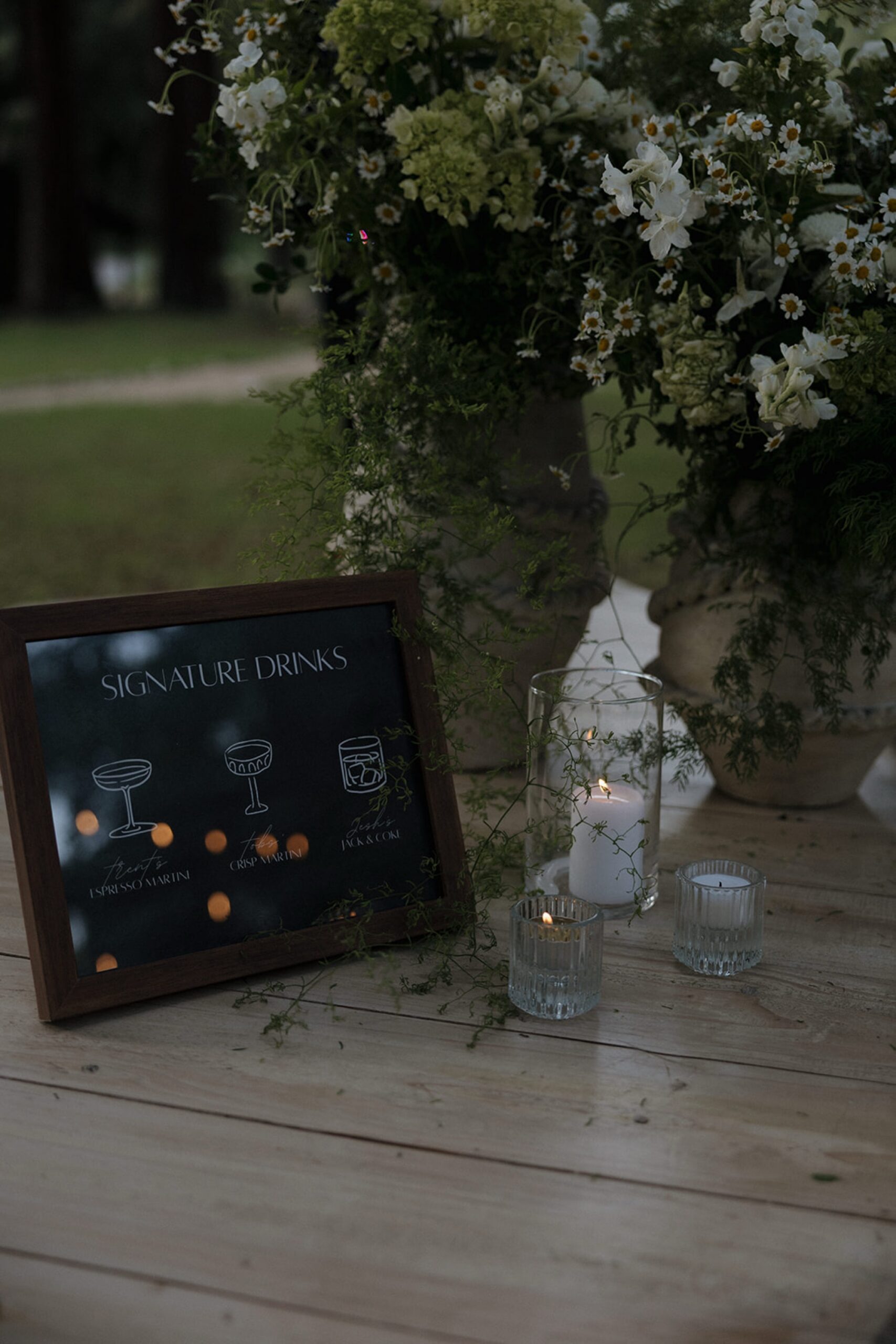 signature cocktail ideas for wedding